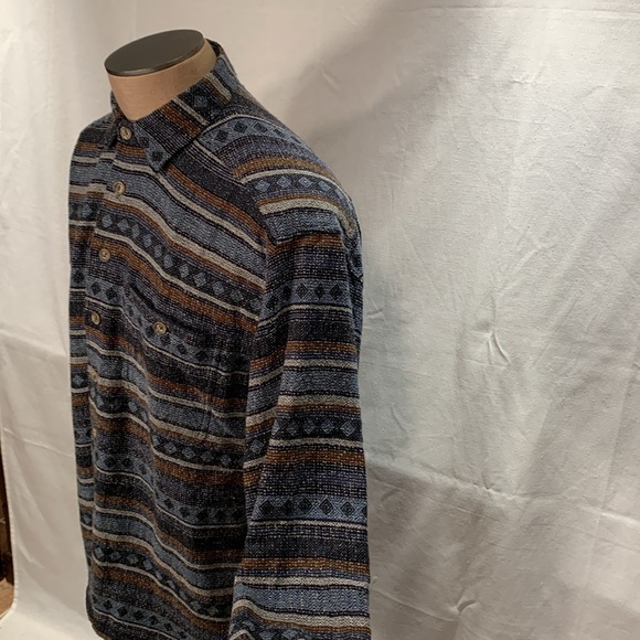 Vintage Selection McNeal Oversized Boho Button Up Size Large - Picture 5 of 7